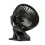 Clip-on Desk Fan Black 3 Speeds Rechargeable 1