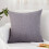 Decorative Pillow Dark Grey 35x55cm Linen-Cotton 1