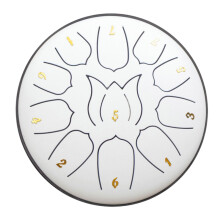 Steel Tongue Drum 6 inch 11-tone for meditation yoga music