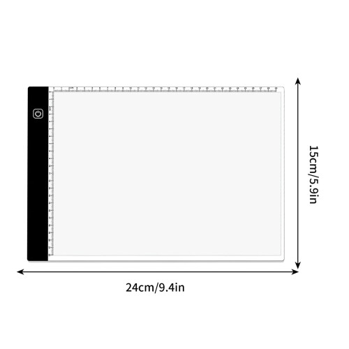 LED Light Pad Slim Portable A4 A5 USB Powered