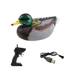 Remote Control Duck Speedboat Toy Green-Headed 2.4G
