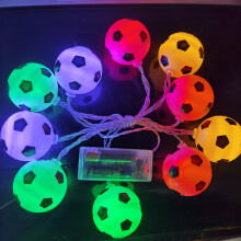 Soccer Ball String Lights LED 10-pack 5FT Battery Powered