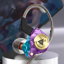 Translucent Bluetooth Headset with Wired Earbuds 1 Pair