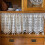 Retro Boho Crochet Curtain Tier for Kitchen Farmhouse Decor 1
