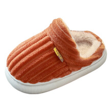 Winter Cotton Toddler Slippers Non-Slip Plush Size 9