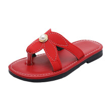 Girls Flip Flops Soft Sole Flower Design Size 5-13 Years