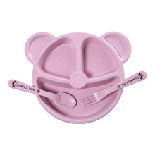 Kids Suction Cup Divided Plate Pacifier-Grade 7.87 inch