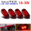 LED Side Marker Lights 12-24V 4 pcs Yellow Red White 1