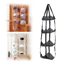 Wall-Mount Garage Ball Storage Rack for Basketball Soccer