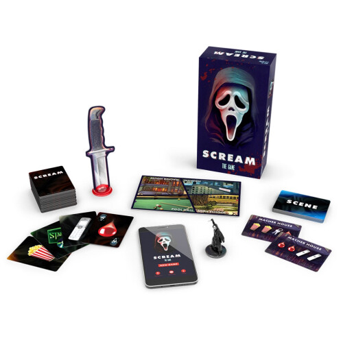 Scream Board Game, Horror Mystery, Party Fun