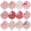 Papel para Scrapbook 12x12 Polegadas, Folhas Decorativas Dupla Face para Artesanato, 24 Estampas 2