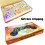 Halloween LED Light-Up Rings for Kids 50 Pcs 6