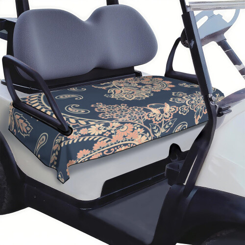Paisley Mikrofaser-Golfwagen-Sitzbezug 51" x 31"