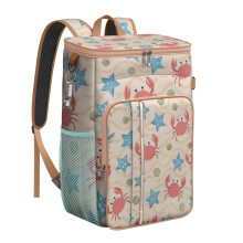 Isolierter Kühlrucksack mit Krabbenmotiv, 20 Liter