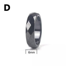 Magnetický léčivý prsten s hematitem, velikost 6 až 12