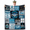 Plaid en flanelle douce 50 x 60 pouces 1