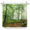 Rideau de douche motif forêt, imperméable, en polyester 3D 1