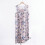 Camicia da notte da donna a righe 100% cotone, viola XXXXXXL 1