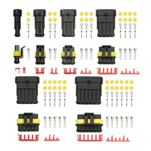 Vanntette ledningskontakter for biler 708 stk