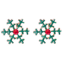 Sneeuwvlok oorbellen in feestelijke oorringenstijl voor vrouwen