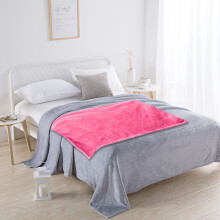Kuschelige, flauschige Fleecedecke, superweich und warm, 150 x 200 cm