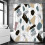 Sprchový závěs Boho, polyester, vodotěsný, 72x72 palců 1