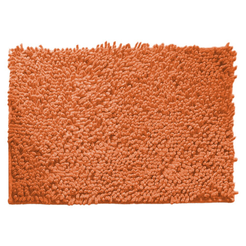 Badmat van pluizig chenille, 40x60 cm, antislip, sneldrogend.