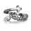 Geloofsring met kruisontwerp, unisex open vingerring 1