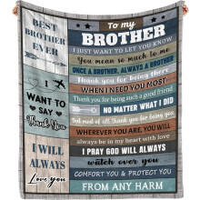 Couverture douce pour lui 152 cm x 127 cm avec l'inscription « Je t'aime »