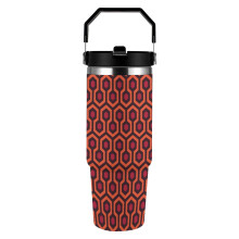 Gobelet isotherme à motif moquette de l'hôtel Shining Overlook, 890 ml