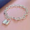 Pulseira de Prata 925 com Berloques (1 peça) 1