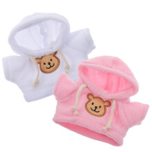 Ensemble de 2 pièces pour poupée ours rose