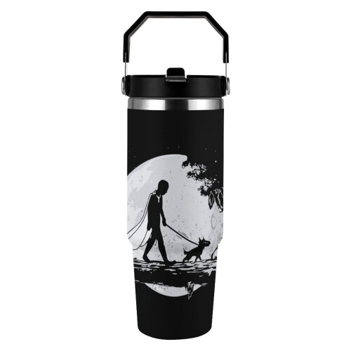 Ποτήρι One Punch Man για βόλτα με σκύλο 30oz από ανοξείδωτο ατσάλι