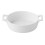 Plat à four en céramique blanc de 23 cm 1