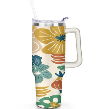 Gobelet isotherme Bohemia en acier inoxydable 1,2 L avec poignée