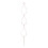 Porte-chapeaux mural décoratif en corde macramé 1