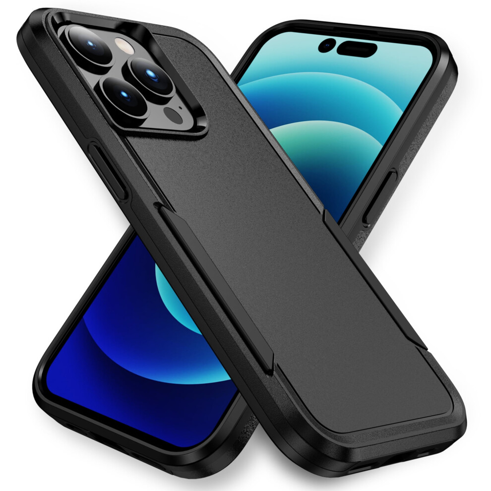 iPhone 14 Pro éååå±é²æ¤å£³ é»è²