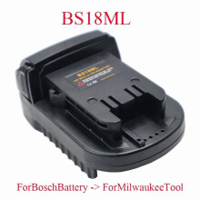 Bosch 18V BAT609 to Milwaukee 18V Battery Adapter
