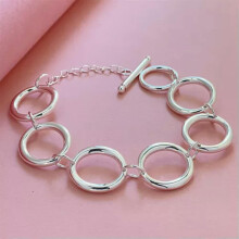Pulseira de Prata 925 com Berloques - 75 Estilos