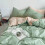 Ensemble de literie en coton moderne réversible 4 pièces 1