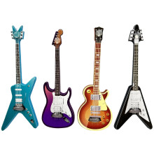Electric Guitar Fridge Magnets 4 Pieces