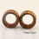 Houten oordopjes/fleshtunnel-expanders 14 mm 1