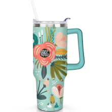 Gobelet isotherme Bohemia en acier inoxydable de 1,2 L (40 oz).