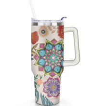 Gobelet isotherme Bohemia en acier inoxydable de 1,2 L (40 oz).