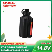 14,8V74Wh batterierstatning for Daiwa Tanacom750 1000