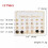 Kristall-Strass-Perlen-Ohrstecker-Set, 12 Paar 1