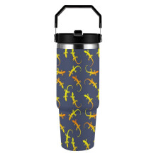 Gobelet Gecko Party bleu foncé 890 ml (30 oz) en acier inoxydable