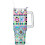Bicchiere termico Bohemia da 40 oz con manico e coperchio 1