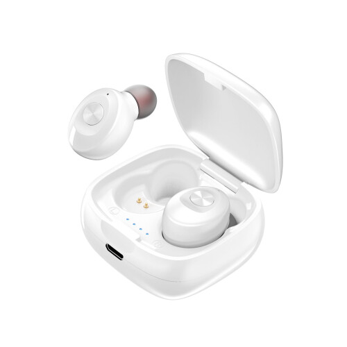 Wireless Earbuds Bluetooth 5.0 Noise Cancelling Stereo White