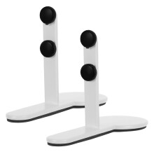 Support pour panneau perforé en fer blanc, conception robuste, 2 pièces
